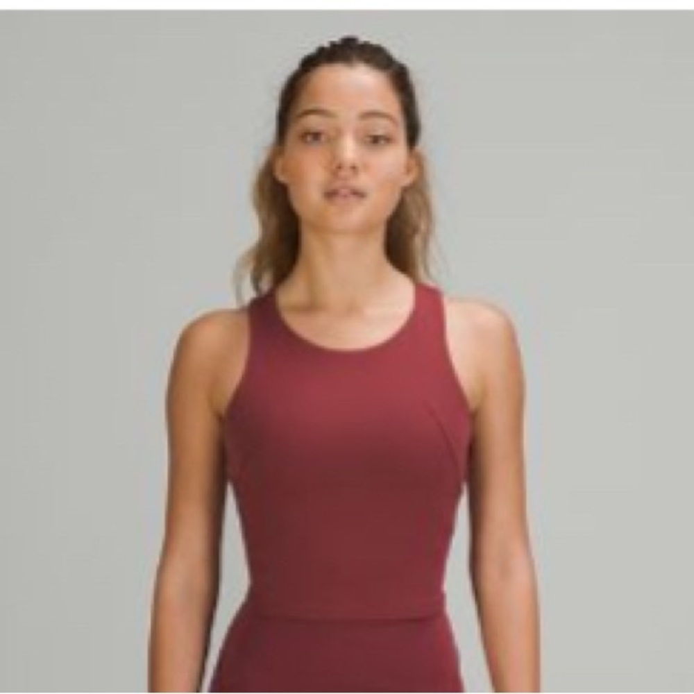 Lululemon Burgundy Workout Tank